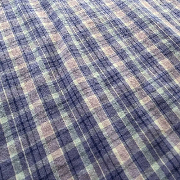 Disney's Winnie the Pooh Eeyore Sleeveless Plaid Cotton ButtonShirt, Women 14/16 - Picture 6 of 9